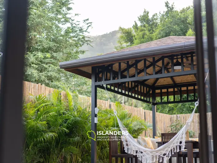 Private pool villa at walking distance to the beach