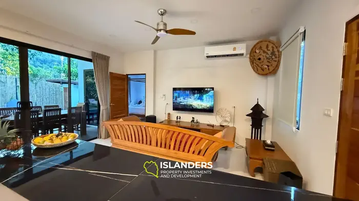 Private 3-BDR pool villa at walking distance to the beach