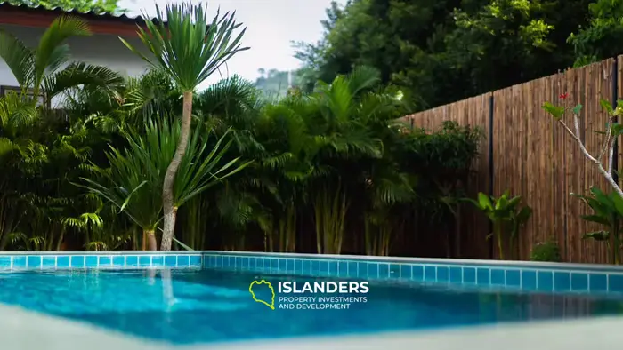 Private 3-BDR pool villa at walking distance to the beach