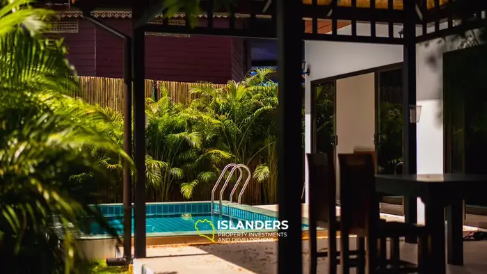 Private Pool Villa in der Nähe des Strandes