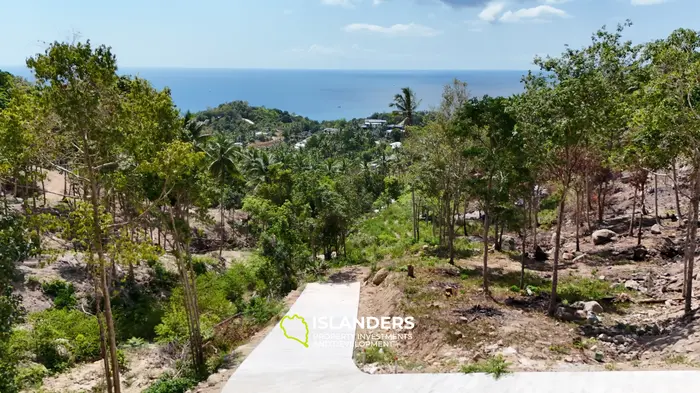 Premium Ocean View Land in Haad Yao (Plot ROTHKO) — Infrastructure Ready, West cost