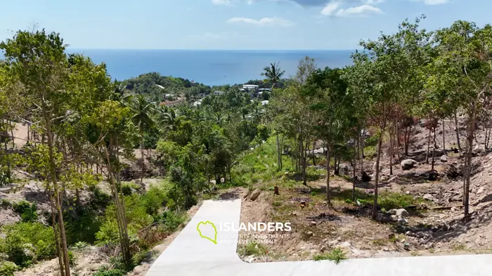 Premium Ocean View Land in Haad Yao (Plot ROTHKO) — Infrastructure Ready, West cost