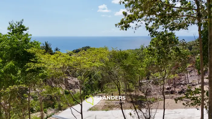 Premium Ocean View Land in Haad Yao (Plot KLIMT) — Infrastructure Ready, West cost