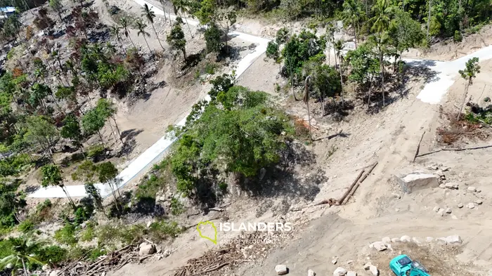 Premium Ocean View Land in Haad Yao (Plot KLIMT) — Infrastructure Ready, West cost