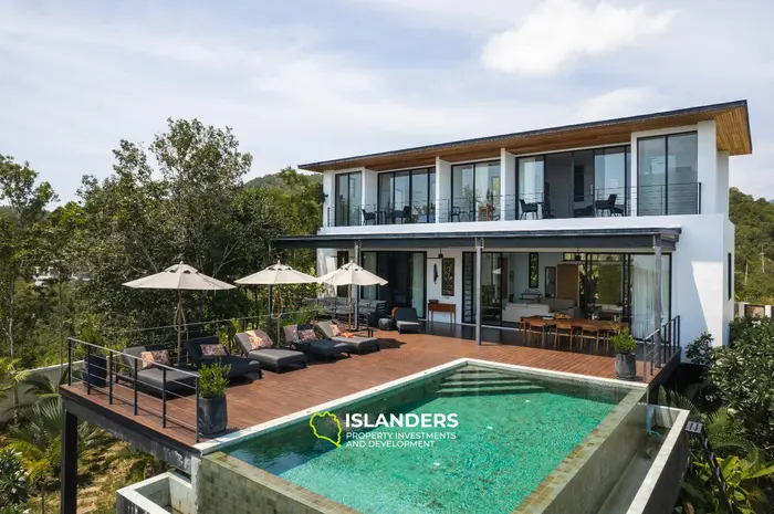 Elegant 3BR Sea View Villa on Sunset Side, KPG