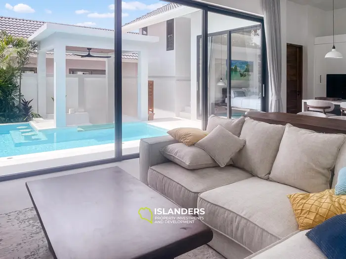 4 bdrm villa with magnificent pool view (Choeng Mon)