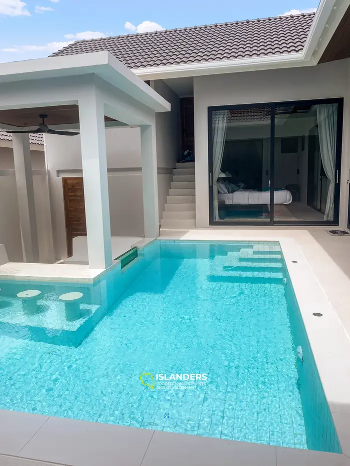 4 bdrm villa with magnificent pool view (Choeng Mon)