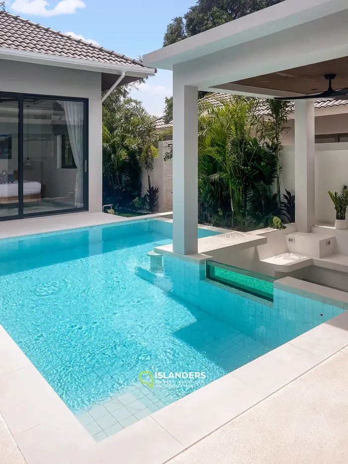 4 bdrm villa with magnificent pool view (Choeng Mon)