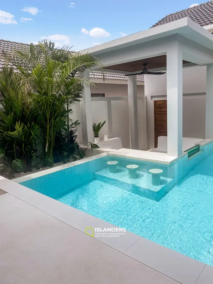 4 bdrm villa with magnificent pool view (Choeng Mon)