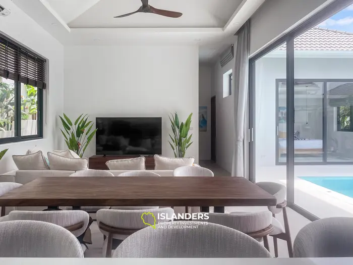 4 bdrm villa with magnificent pool view (Choeng Mon)