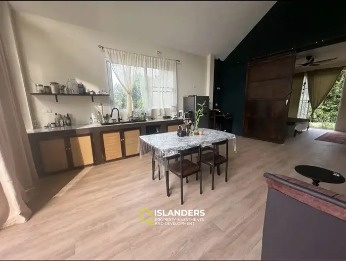 Charming Home on Expansive Land in Peaceful Chaloklam