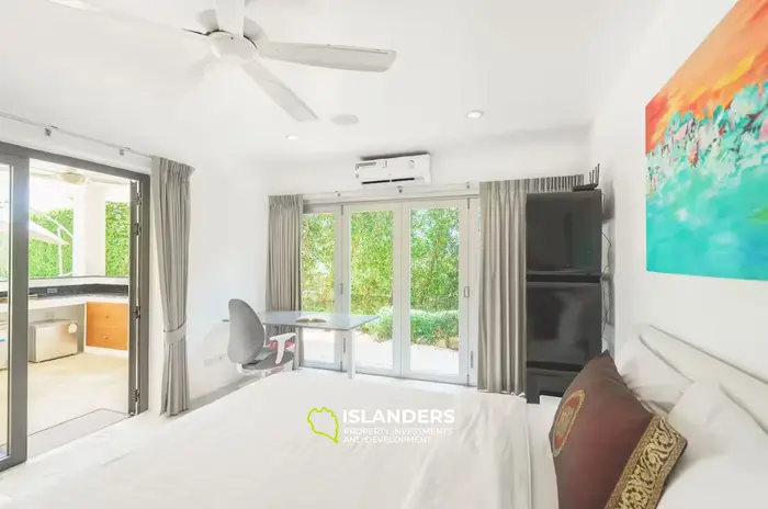 3-bdrm pool villa with panoramic sea view from the top floor (Choeng Mon)