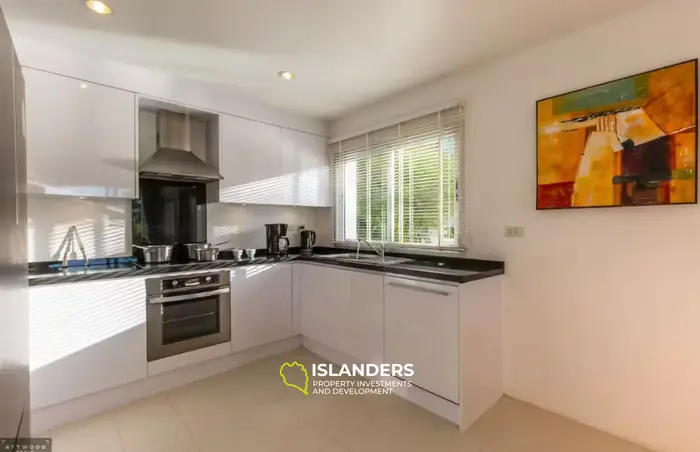 3-bdrm pool villa with panoramic sea view from the top floor (Choeng Mon)