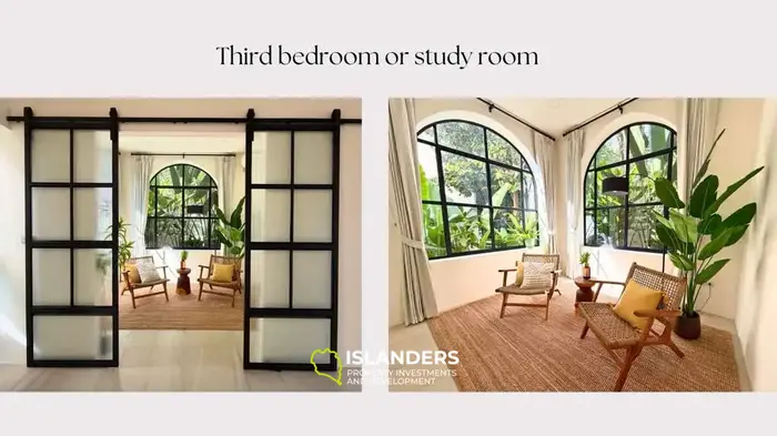 Refined & sustainable 3-bedroom pool villa