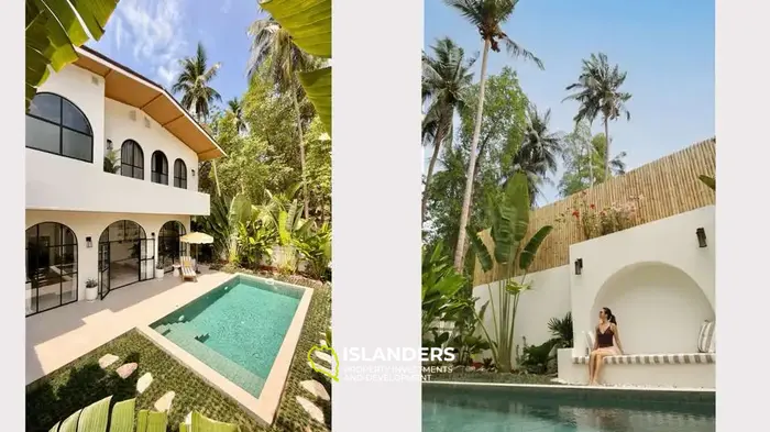 Refined & sustainable 3-bedroom pool villa