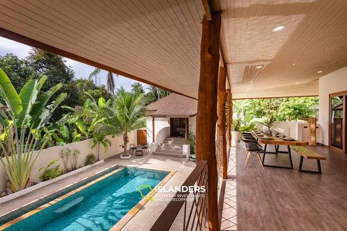 Amazing & spacious 3-bedroom pool villa