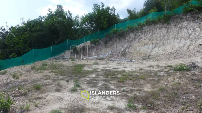 Terrain avec une vue mer incroyable – 1 284 m2