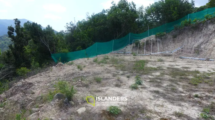 Terrain avec une vue mer incroyable – 1 284 m2