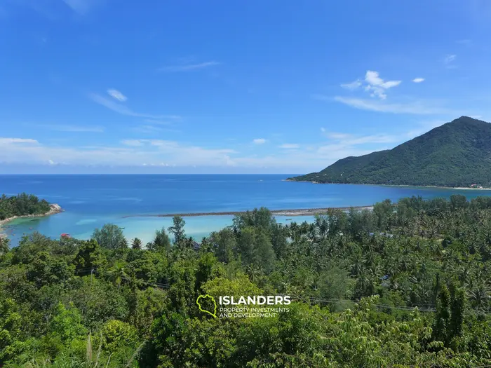 Terrain avec une vue mer incroyable – 1 284 m2