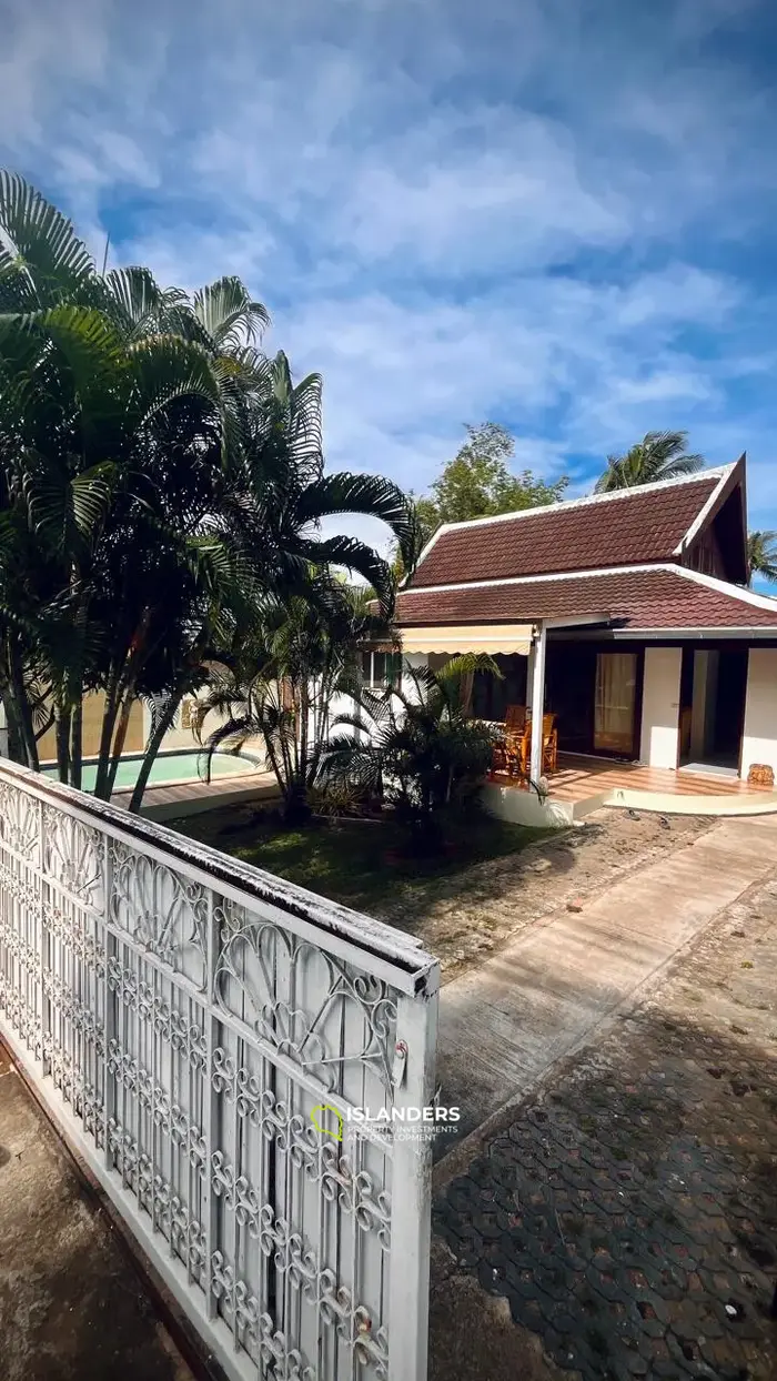 4-bdrm pool villa in the heart of the Island (Bophut)