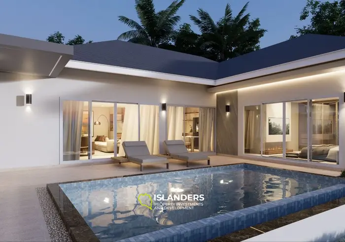 3 bdrm pool villa near Water Park (Maenam)