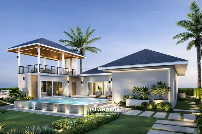 3 bdrm pool villa near Water Park (Maenam)