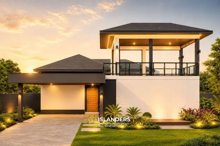3 bdrm pool villa near Water Park (Maenam)