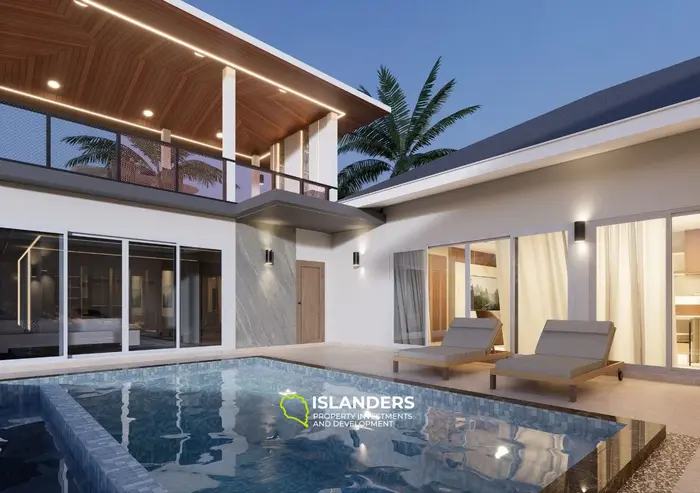 3 bdrm pool villa near Water Park (Maenam)