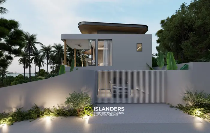 Comfortable 3-bdrm pool villa with sea and nature views (Plai Laem)