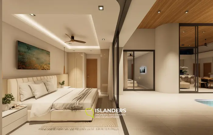 Comfortable 3-bdrm pool villa with sea and nature views (Plai Laem)