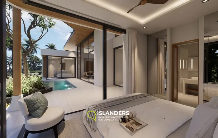 3-bdrm pool villa in an area with convenient access to beaches and infrastructure (Plai Laem)