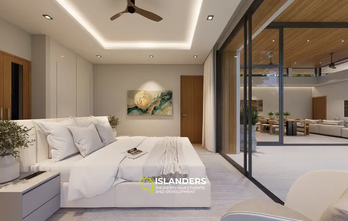 3-bdrm pool villa in an area with convenient access to beaches and infrastructure (Plai Laem)