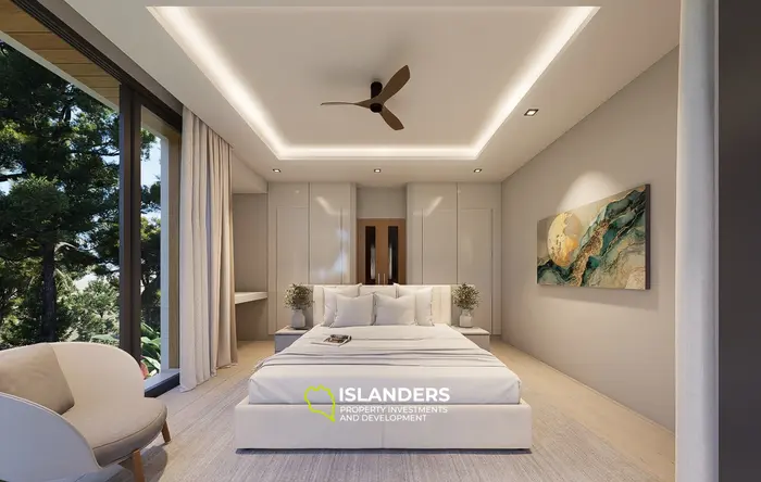 3-bdrm pool villa in an area with convenient access to beaches and infrastructure (Plai Laem)