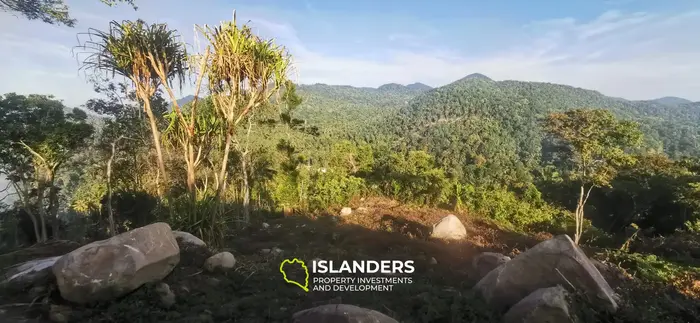 Amazing double sea view land – 2,400 m2