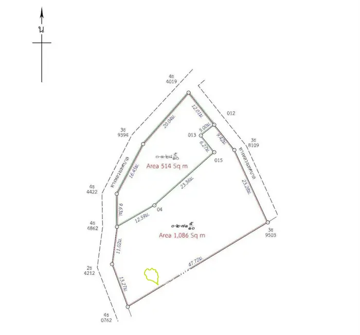 Prime Sea View Land - 514 m² 
