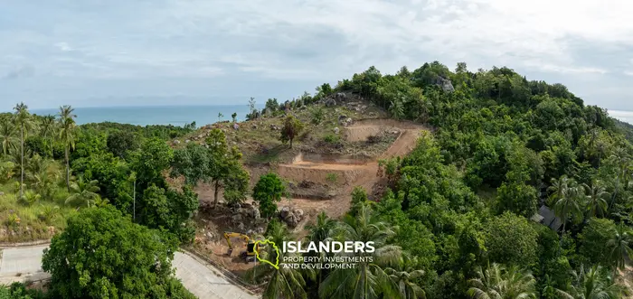 🌴 Terrain de 3 Rai avec vue sur la mer à vendre – Thong Nai Pan, Koh Phangan 🌊