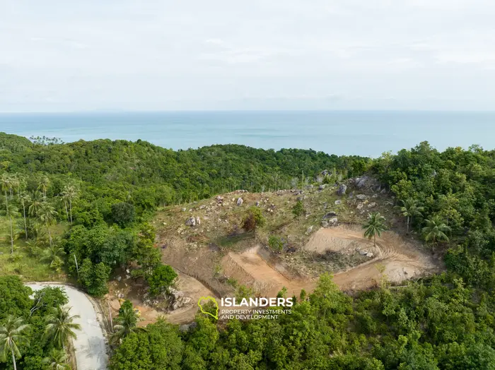 🌴 Terrain de 3 Rai avec vue sur la mer à vendre – Thong Nai Pan, Koh Phangan 🌊