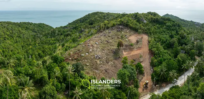 🌴 Terrain de 3 Rai avec vue sur la mer à vendre – Thong Nai Pan, Koh Phangan 🌊