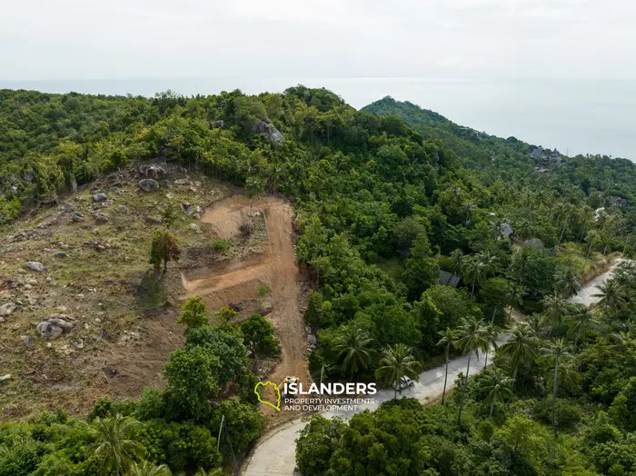 🌴 Terrain de 3 Rai avec vue sur la mer à vendre – Thong Nai Pan, Koh Phangan 🌊