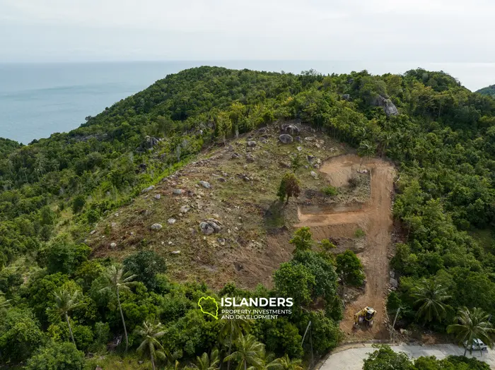 🌴 Terrain de 3 Rai avec vue sur la mer à vendre – Thong Nai Pan, Koh Phangan 🌊