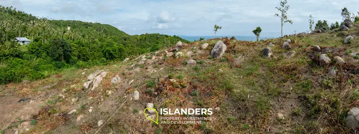 🌴 Terrain de 3 Rai avec vue sur la mer à vendre – Thong Nai Pan, Koh Phangan 🌊