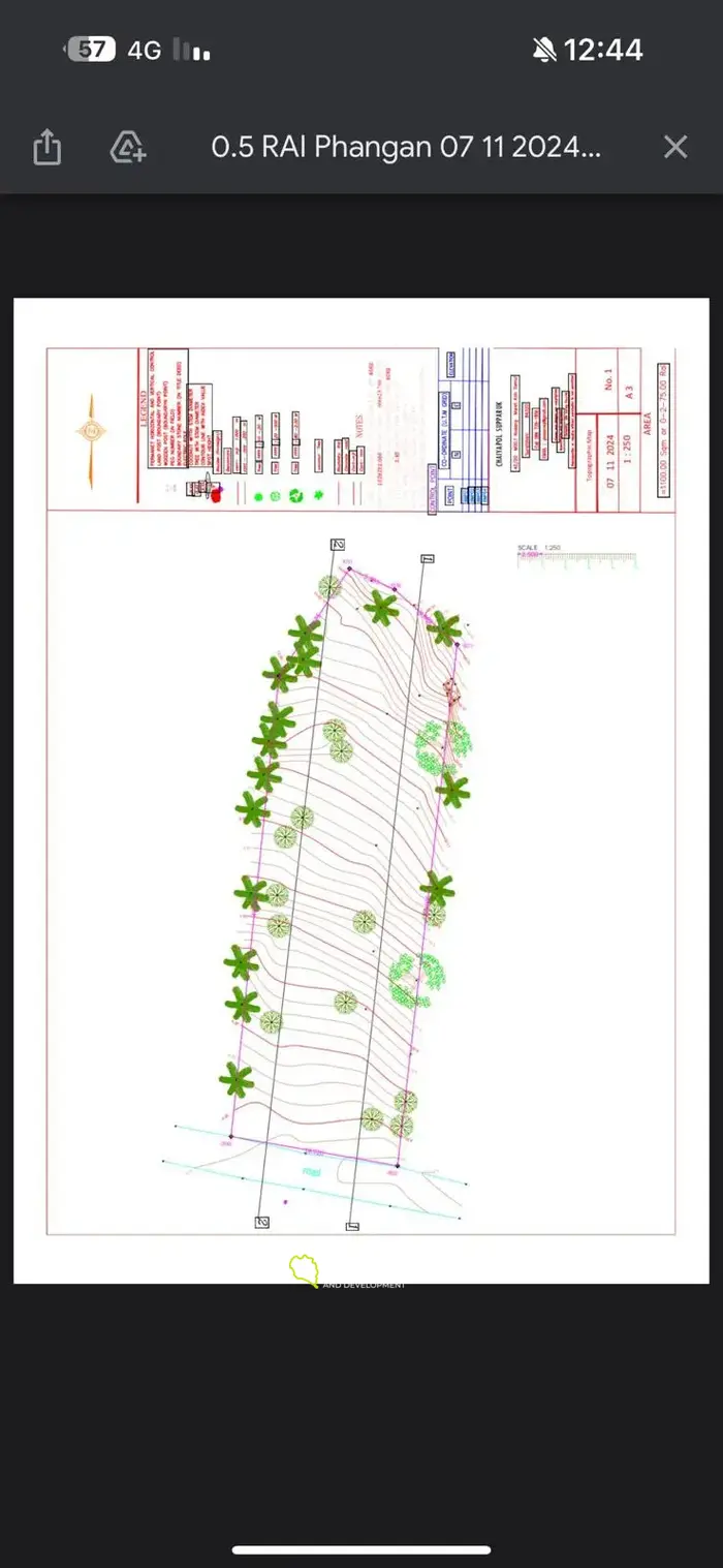 Srithanu Central location ! 1100 sqm plot