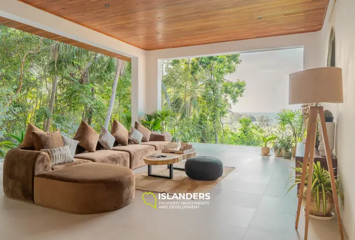 Luxurious 1 or 2 Bedroom Eco-Unit with Stunning Sea Views in Chaloklum!!! (1st floor)
