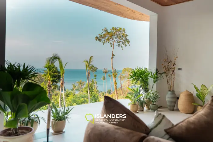 Luxurious 1 or 2 Bedroom Eco-Unit with Stunning Sea Views in Chaloklum!!! (2nd floor)