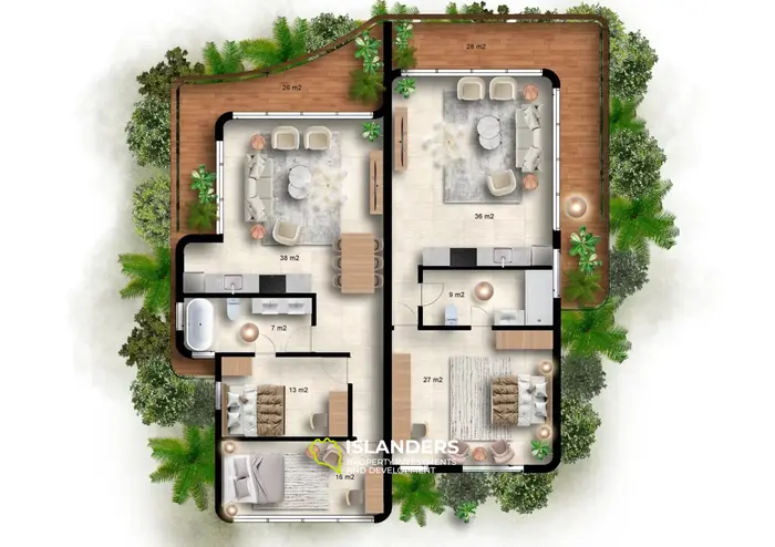 Luxurious 1 or 2 Bedroom Eco-Unit with Stunning Sea Views in Chaloklum!!! (2nd floor)