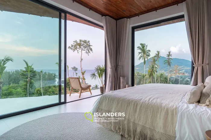 Luxurious 1 or 2 Bedroom Eco-Unit with Stunning Sea Views in Chaloklum!!! (2nd floor)