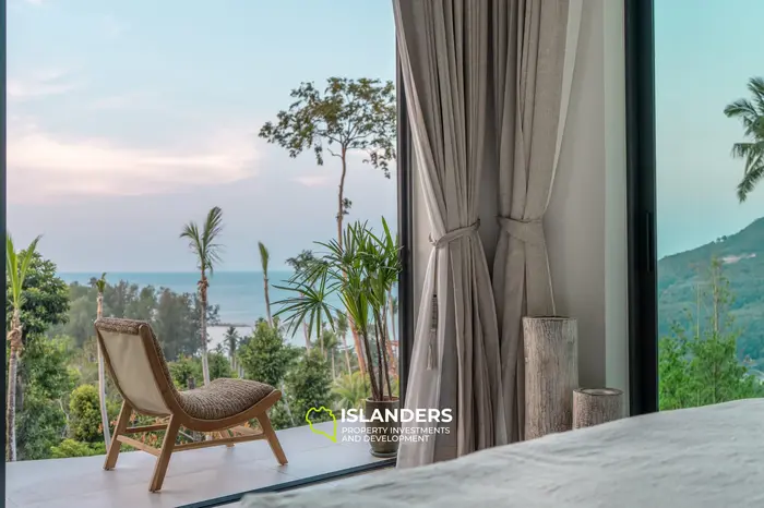 Luxurious 1 or 2 Bedroom Eco-Penthouse with Stunning Sea Views in Chaloklum!!! (3rd floor)
