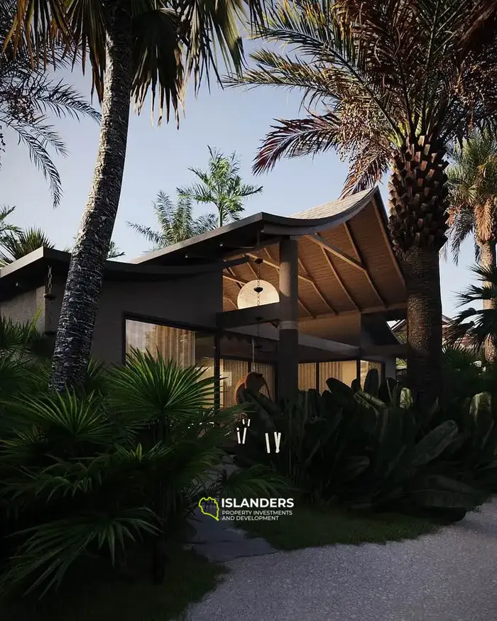 Two-bdrm villa in a complex with a swimming pool, playground and restaurant (Maenam)