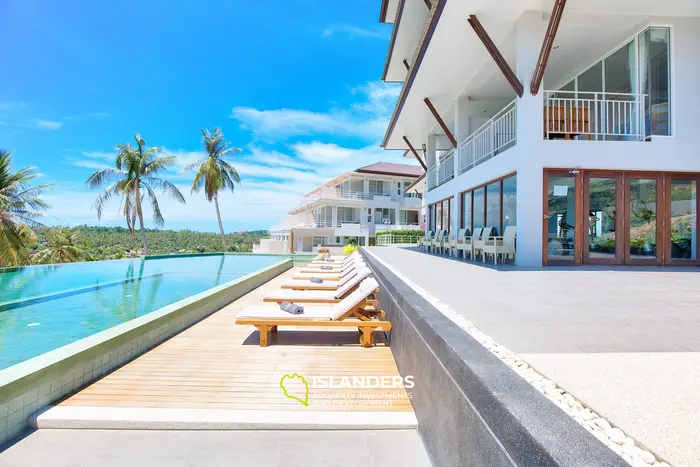 Two-bdrm apartment with sea view (Bophut)