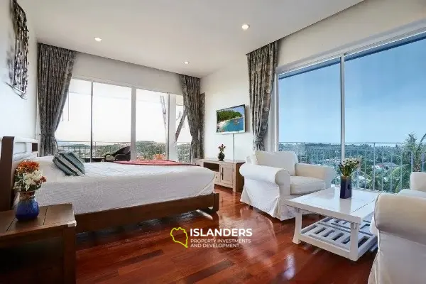 Two-bdrm apartment with sea view (Bophut)